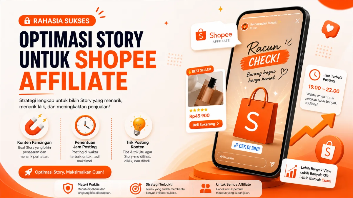 Optimasi Story Shopee Affiliate